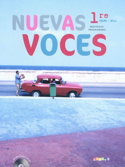 Nuevas voces 1re - manuel grand format + cd mp3