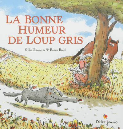 La bonne humeur de loup gris
