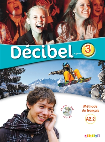 Decibel 3 niv.a2.2 - livre + cd mp3 + dvd