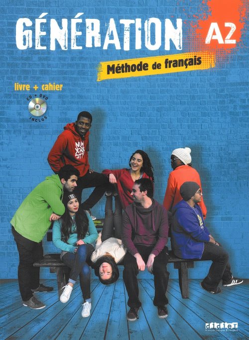 Generation a2 - livre + cahier + cd mp3 + dvd