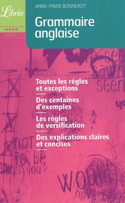 Grammaire anglaise
