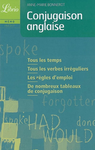 Conjugaison anglaise