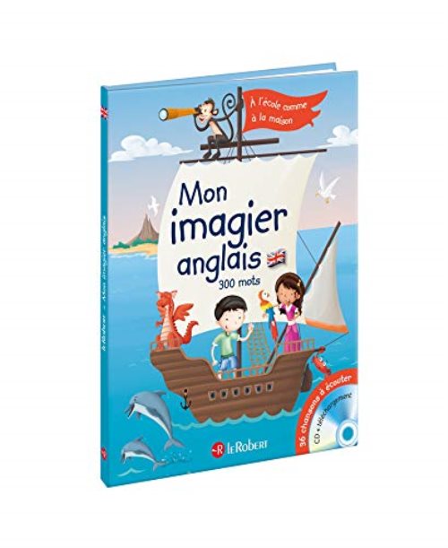Mon imagier anglais 300 mots avec CD Mon imagier anglais 300 mots avec CD