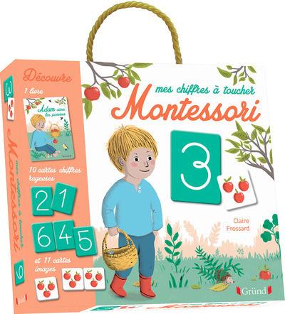 Coffret montessori - mes chiffres a toucher