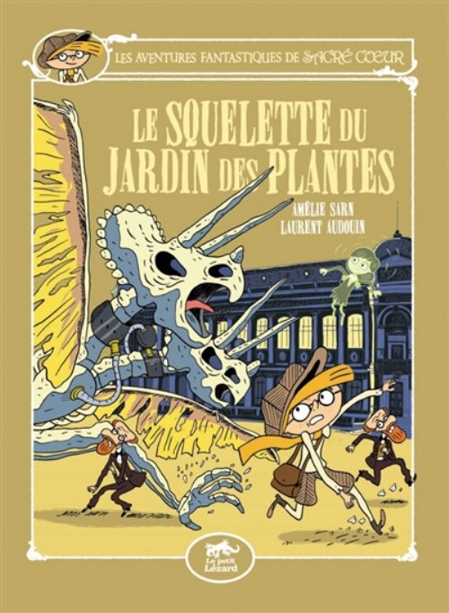Sacre-coeur et le squelette du jardin des plantes