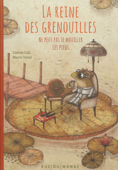 Reine des grenouilles ne peut pas se mouiller les pieds