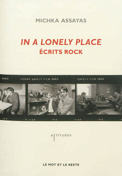 In a lonely place - ecrits rock