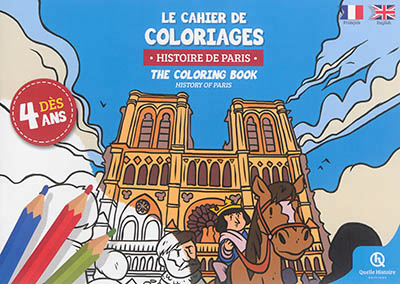 Cahier de coloriages paris