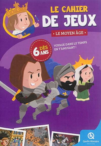 Cahier de jeux moyen age