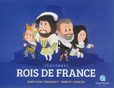 Col.coffret-rois de france 4ex+poster