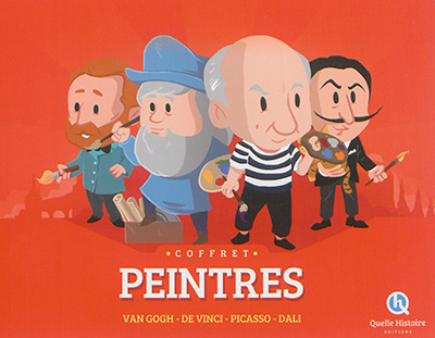 Col.coffret-peintres 2 - 4ex+poster