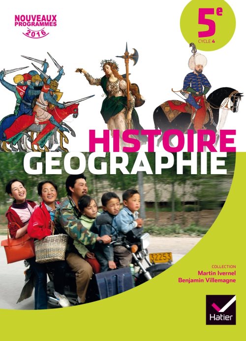 Histoire-geographie 5e ed. 2016 - manuel de l'eleve