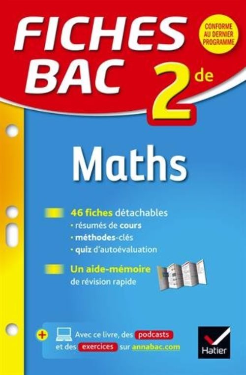 Fiches bac maths 2de - fiches de revision seconde