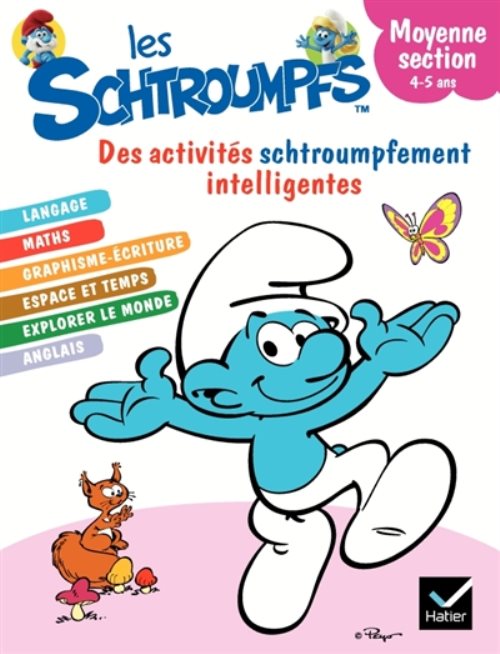 Schtroumpfs bloc ms