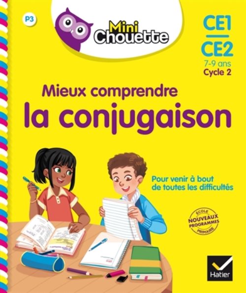 Mini chouette - mieux comprendre la conjugaison ce1/ce2 7-9 ans