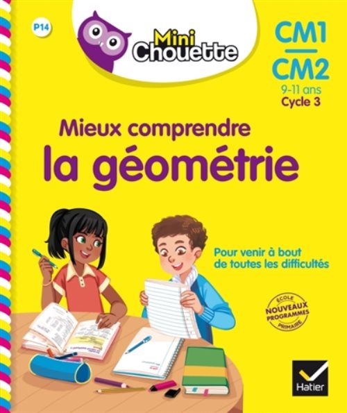 Mini chouette - mieux comprendre la geometrie cm1/cm2 9-11 ans