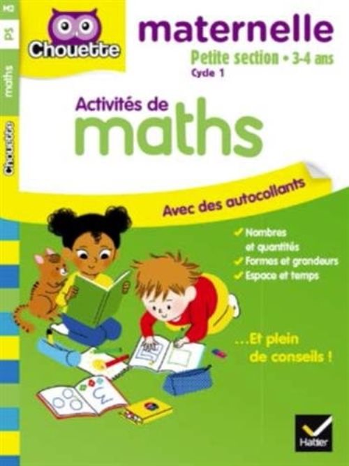 Maths petite section 3-4 ans