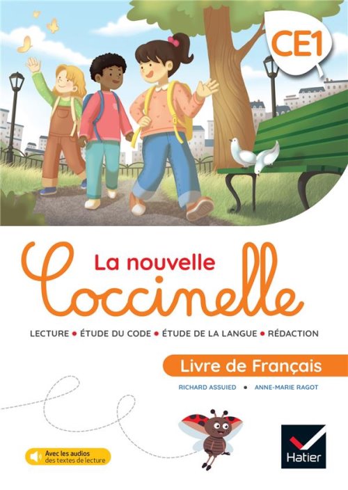 Coccinelle - francais ce1 ed. 2022 - livre de l'eleve