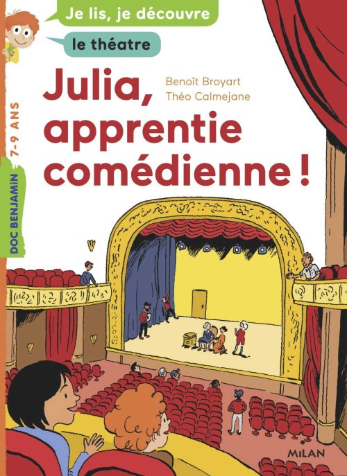 Julia, apprentie comedienne
