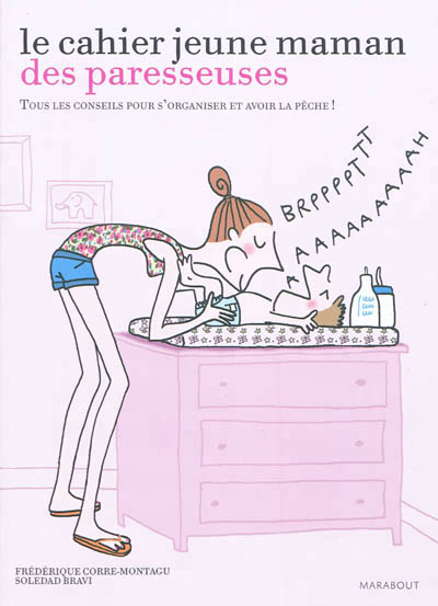 Cahier jeune maman des paresseuses