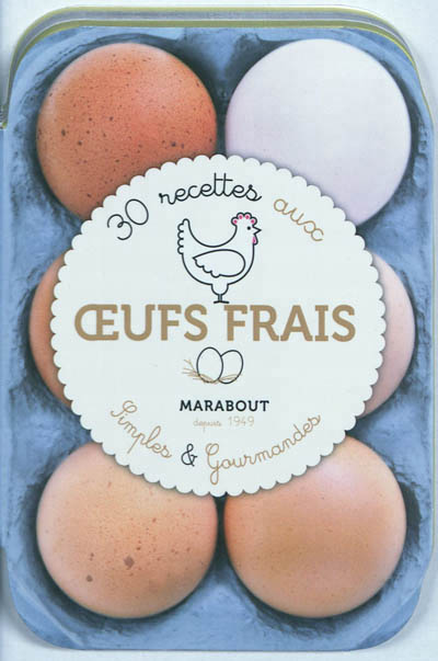Livre forme 30 recettes aux oeufs frais