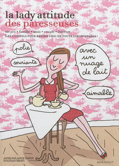 Le cahier lady attitude des paresseuses