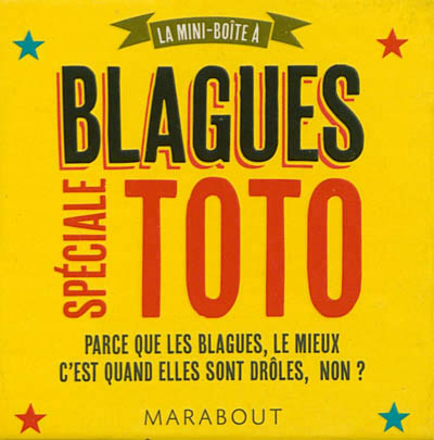 Mini boite a blagues special toto