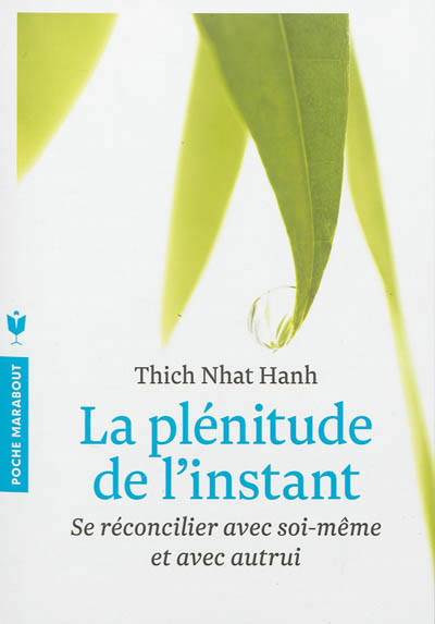 La plenitude de l'instant - se reconcilier avec soi-meme et avec autrui