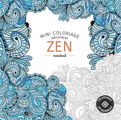 Mini coloriage antistress zen