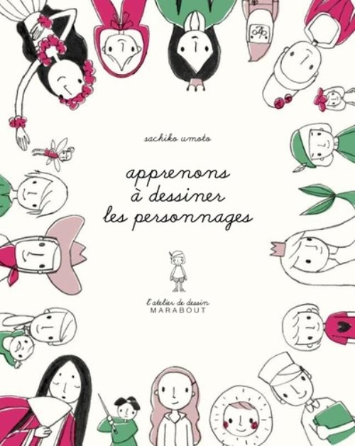 L'atelier de dessin marabout - les personnages