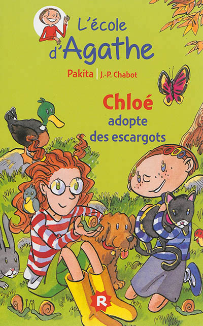 Chloe adopte des escargots