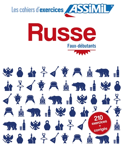 Cahier exercices russe f-d