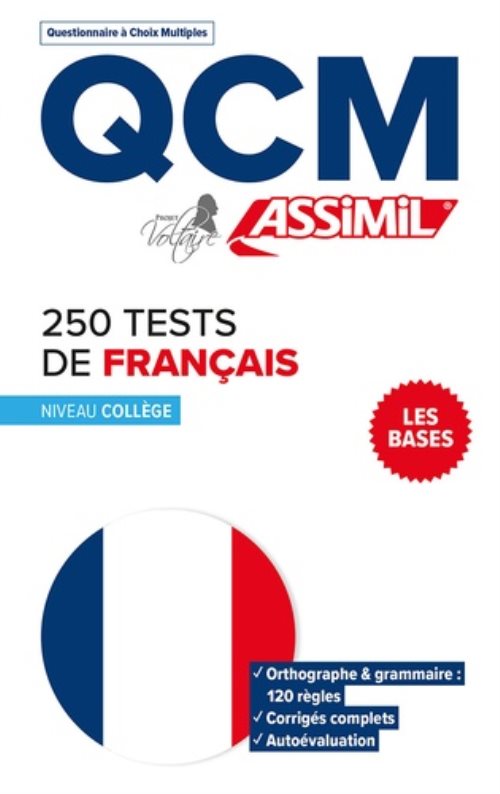 Qcm 250 tests francais
