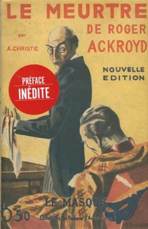 Le meurtre de roger ackroyd - fac-simile prestige