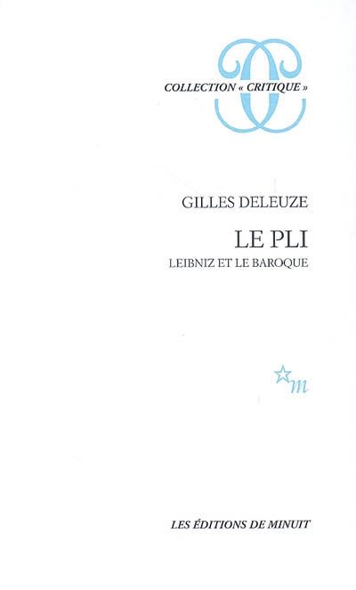 Le pli leibniz et le baroque