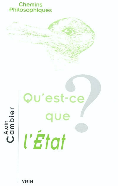 Qu'est-ce que l'etat?