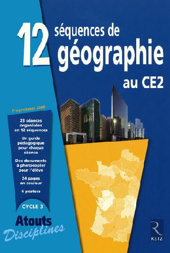 12 sequences geographie ce2