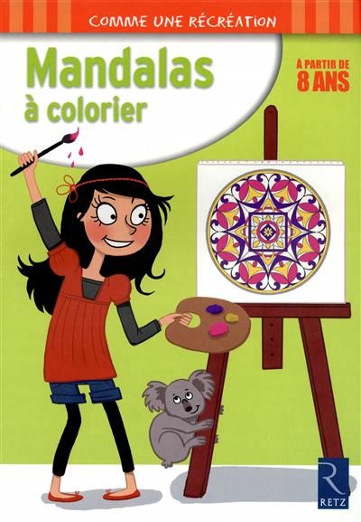 Mandalas a colorier - a partir de 8 ans