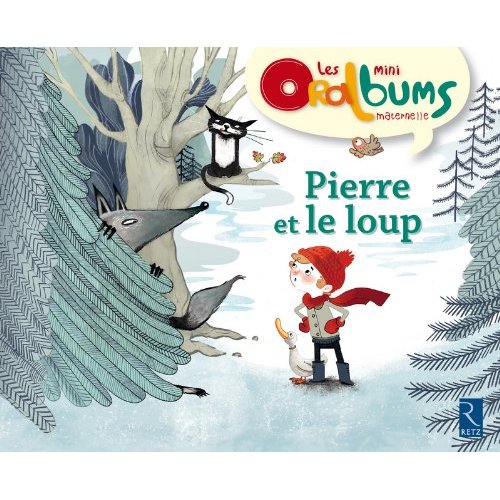 Pack 5 exemplaires pierre et le loup