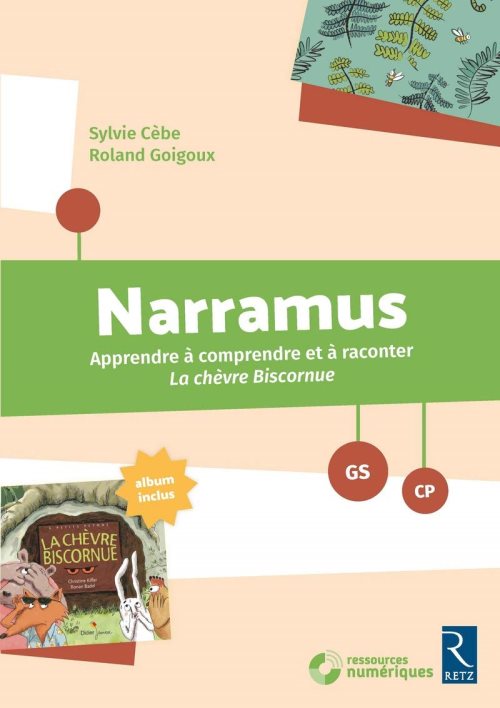 Narramus : la chevre biscornue gs-cp + cd-rom + album