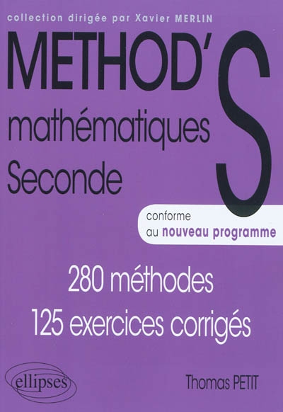 Mathematiques seconde - nouveau programme