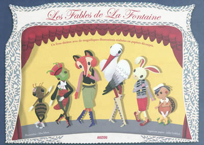 Papiers decoupes - fables de la fontaine