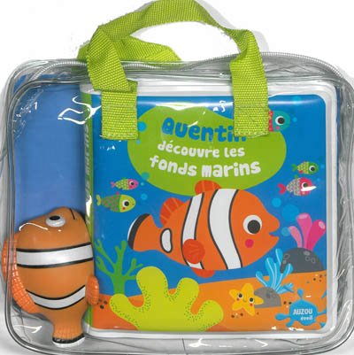 Quentin decouvre les fonds marins (coll. mon premier livre de bain)
