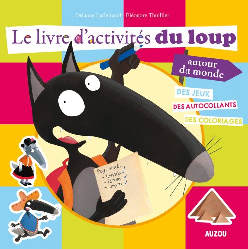 Le livre d'activites du loup autour du monde