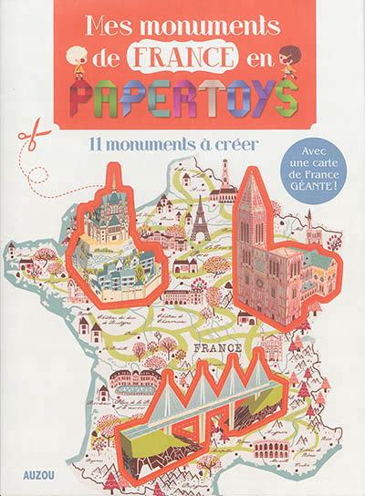 Mes monuments de france en papertoys