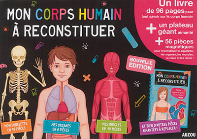 Mon corps humain a reconstituer (ma premiere boite a jouer) - edition 2014
