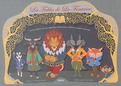 Papiers decoupes - fables de la fontaine 2