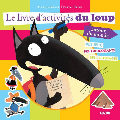 Mon livre d'activites du loup (nouvelle edition)