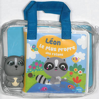 Leon le plus propre des ratons (coll. mon premier livre de bain)