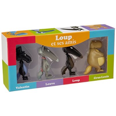 Figurines loup et ses amis - nouvelle edition